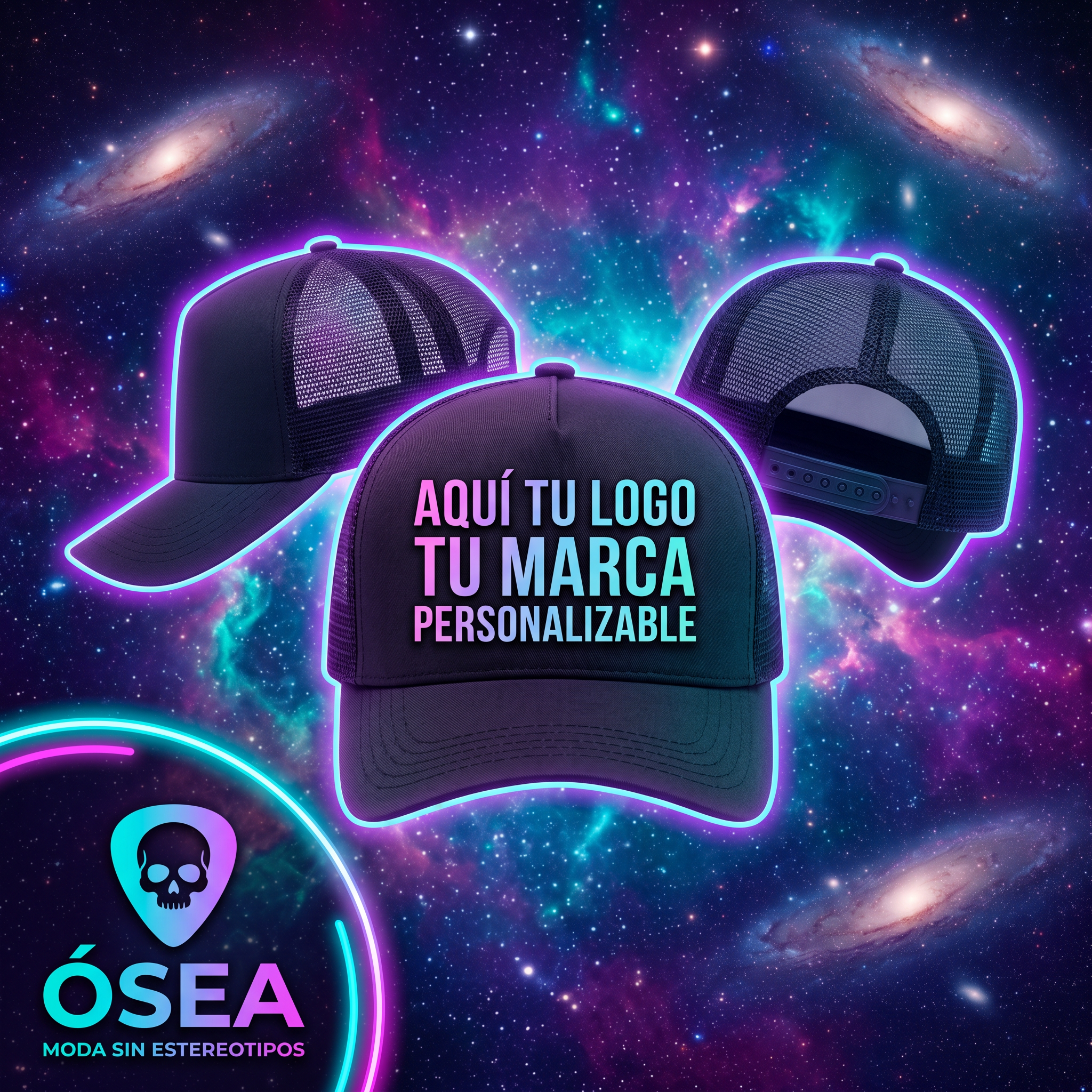 Gorras Trucker ajustables ÓSEA