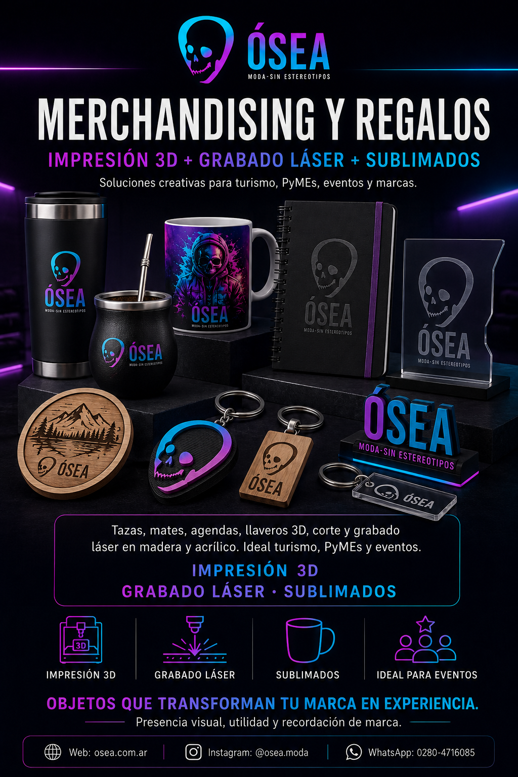 Merchandising y regalos ÓSEA