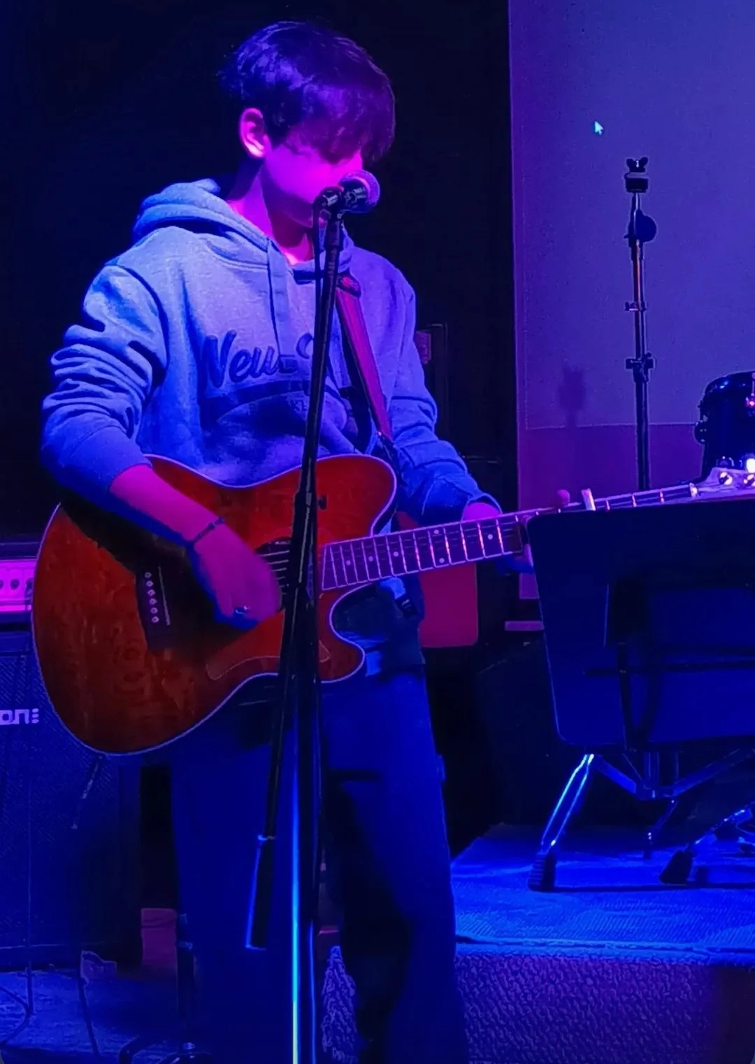 Nico Baruj momento de composición y producción